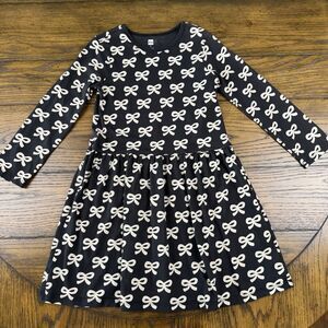 Tea Collection Black Bow Dress